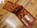 Kalamkari Printed Soft Kanchipuram Silk Sarees