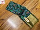 Kalamkari Printed Soft Kanchipuram Silk Sarees