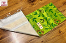 Green Soft Silk Saree with Unquie Ikkat Weaving Style