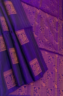 Borderless Soft Silk Sarees with Peacock Butta