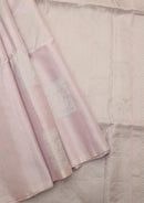 Borderless Soft Silk Sarees with Peacock Butta