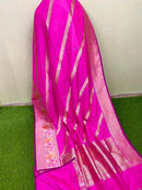 Catalogue - Pure Handloom Banarasi Katan Silk Saree with Kadwa Aada Work