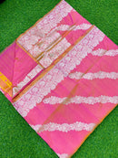 Catalogue - Pure Handloom Banarasi Katan Silk Saree with Kadwa Aada Work