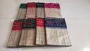 Pure Tussar Silk Saree with Contrast Ikkat Style Temple Border