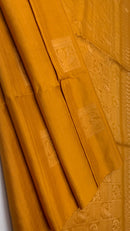 Borderless Soft Silk Sarees with Peacock Butta