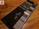 Black Soft Silk Saree with Unique Deer Butta Designs