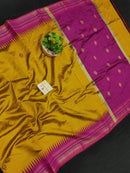 Catalogue - Pure Raw Silk Sarees with Contrast Temple Border
