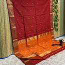 Maheshwari Silk Cotton Triangle Butta Sarees