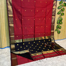 Maheshwari Silk Cotton Triangle Butta Sarees