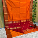 Maheshwari Silk Cotton Triangle Butta Sarees