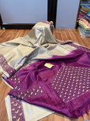 Catalogue - Pure Handloom Tussar Silk Cutwork Sarees