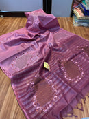 Catalogue - Pure Handloom Tussar Silk Cutwork Sarees