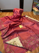 Catalogue - Pure Handloom Tussar Silk Cutwork Sarees