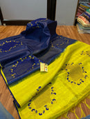 Catalogue - Pure Handloom Tussar Silk Cutwork Sarees