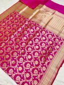 Catalogue - Pure Katan Banarasi Jangla Sarees Collection