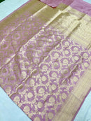 Catalogue - Pure Katan Banarasi Jangla Sarees Collection