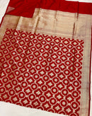 Catalogue - Pure Katan Banarasi Jangla Sarees Collection