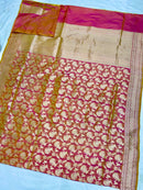 Catalogue - Pure Katan Banarasi Jangla Sarees Collection