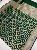 Catalogue - Pure Katan Banarasi Jangla Sarees Collection