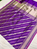 Catalogue - Pure Katan Banarasi Jangla Sarees Collection