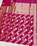 Catalogue - Pure Katan Banarasi Jangla Sarees Collection