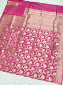 Catalogue - Pure Katan Banarasi Jangla Sarees Collection