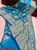 Catalogue - Pure Banarasi Khaddi Georgette Brush Painted Silk Sarees
