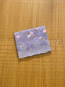 Lavender Organza Saree with Minadaar Embroidery Work &  Pearl Style Scallop Border