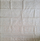 Half White Organza Kairy Chikankari Work Saree