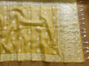 Organza Sarees With Embroidery Butta & Border