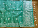Organza Sarees With Embroidery Butta & Border
