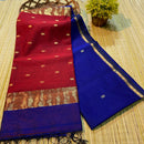 Maheshwari Silk Cotton Star Butta Sarees