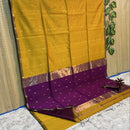 Maheshwari Silk Cotton Star Butta Sarees
