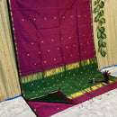 Maheshwari Silk Cotton Star Butta Sarees