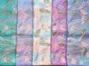 Catalogue - Unique Leaf Embroidery Design Organza Sarees with crochet Lace