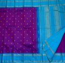 Purple Kanchipuram Silk Saree