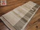 Half White Soft Silk Saree with Unique Deer Butta Designs