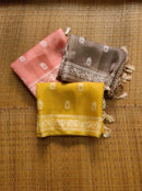 Catalogue - Organza Sarees with Chikankari Embroidery Work