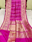 Catalogue - Exclusive Pure Katan Banarasi Leheriya Style Sarees