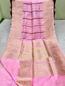 Catalogue - Exclusive Pure Katan Banarasi Leheriya Style Sarees