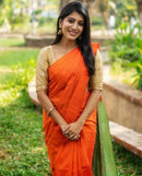 1000 Butta Borderless Soft Silk Sarees Collection