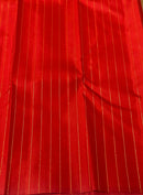 Half White Korvai Contrast Multi Color Temple Border with Body Butta Kanchipuram Silk Saree