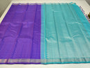 Purple Designer Kanchipuram Silk Saree