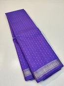 Purple Designer Kanchipuram Silk Saree