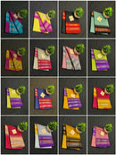 Catalogue - Pure Raw Silk Saree with Temple Vidharbha (Karvati Kinar) Border